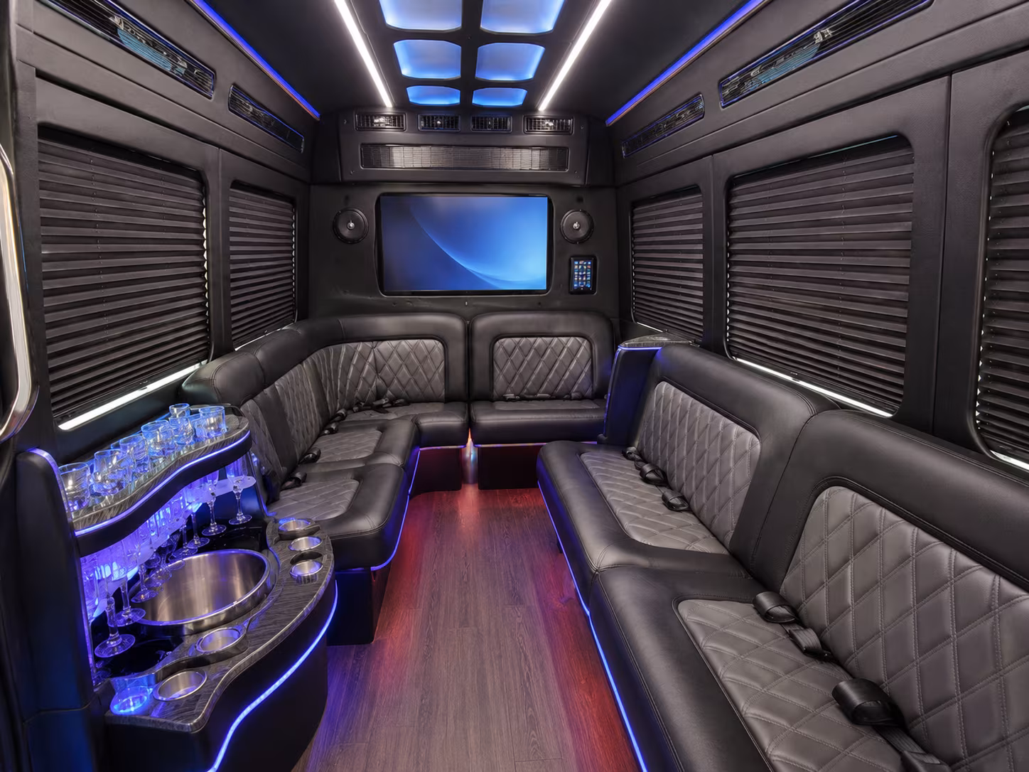 peabody airport transportation onboard seating