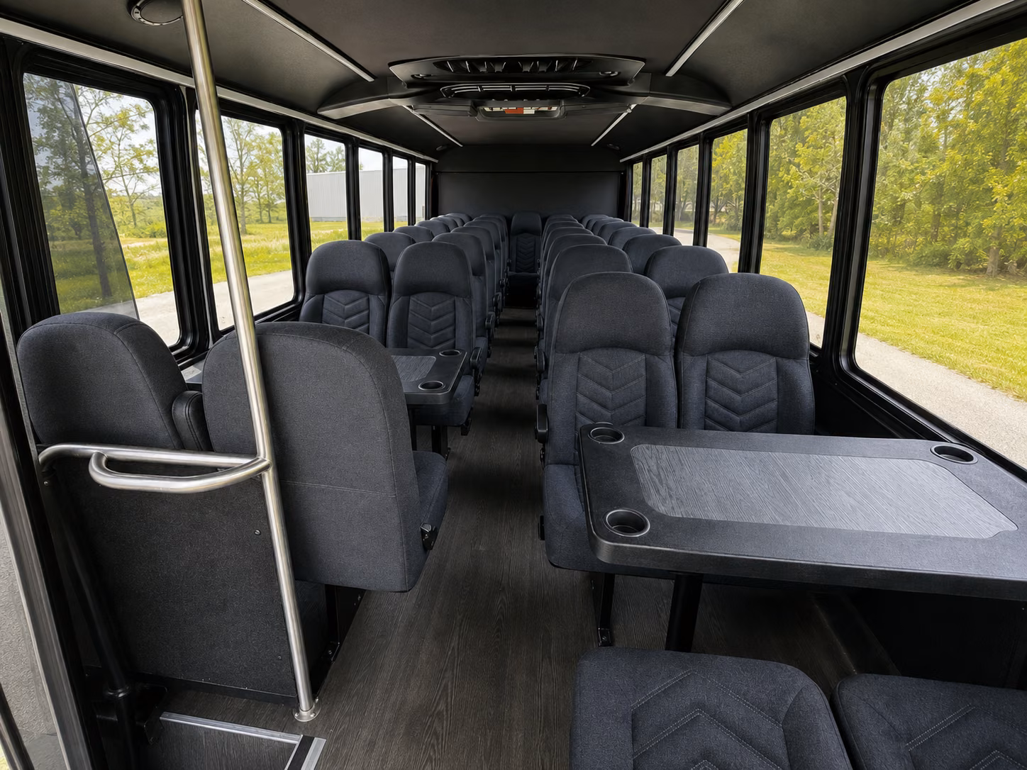 peabody corporate event transportation onboard seating