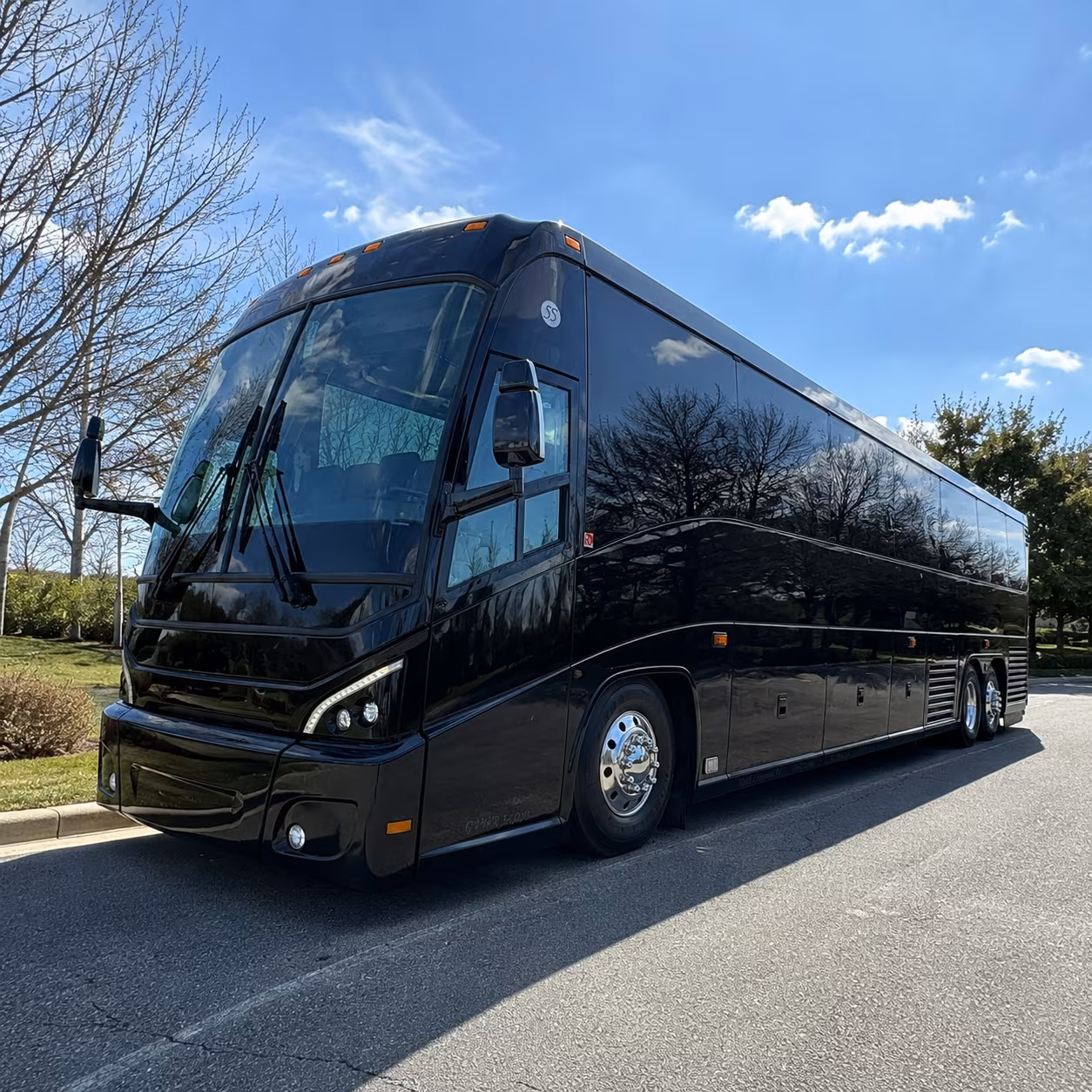 through a network of bus companies find workforce shuttles for healthcare and shift workers